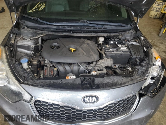 2014 Kia Forte EX with VIN KNAFZ4A81E5103141, listed as a Copart auction lot 55464285 with Not Provided miles and Non Repairable. Bid and sale history available at carsss.com. Image 11.