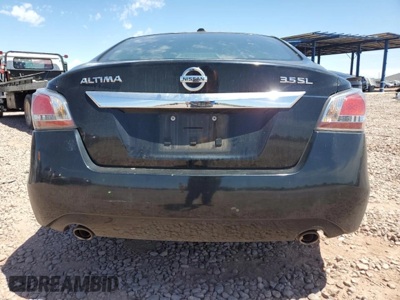 2015 Nissan Altima SL with VIN 1N4BL3AP1FC154307, listed as a Copart auction lot 54952535 with 117,117 mi miles and Salvage Title. Bid and sale history available at carsss.com. Image 6.