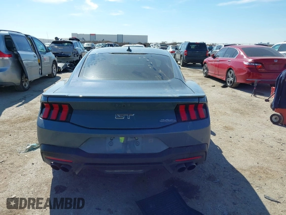 2024 Ford Mustang GT with VIN 1FA6P8CF0R5421629, listed as a IAAI auction lot 41642393 with 18,478 mi miles and . Bid and sale history available at DreamBid. Image 16.
