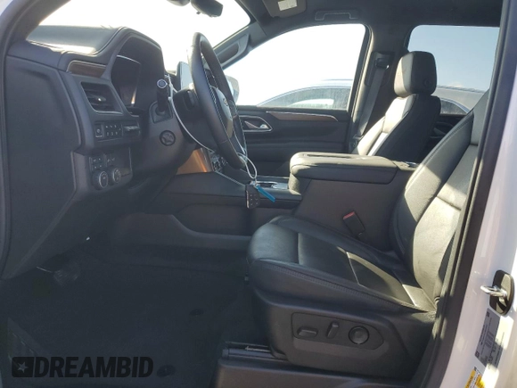 2022 Chevrolet Suburban High Country with VIN 1GNSKGKL3NR233657, listed as a Copart auction lot 74177244 with 9,111 mi miles and Salvage Title. Bid and sale history available at DreamBid. Image 7.