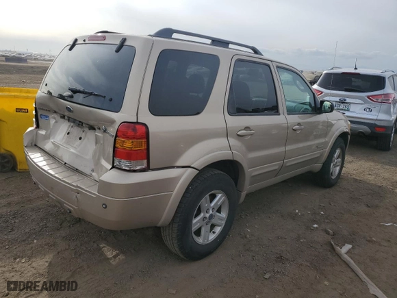 2007 Ford Escape Hybrid with VIN 1FMCU59H77KA93746, listed as a Copart auction lot 82349254 with 162,917 mi miles and Salvage Title. Bid and sale history available at carsss.com. Image 3.