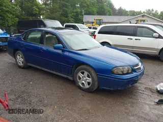 2005 Chevrolet Impala with VIN 2G1WF52EX59387841, listed as a IAAI auction lot 42390282 with 129,005 mi miles and . Bid and sale history available at DreamBid. Image 1.