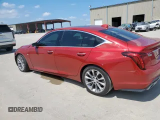 2020 Cadillac CT5 Premium Luxury with VIN 1G6DN5RK3L0139678, listed as a Copart auction lot 58495065 with 76,105 mi miles and Salvage title. Bid and sale history available at DreamBid. Image 2.