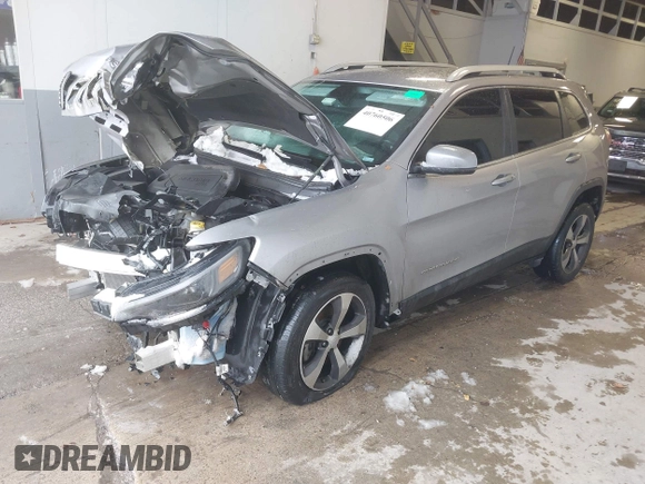 2019 Jeep Cherokee Limited with VIN 1C4PJLDB9KD402913, listed as a IAAI auction lot 40760506 with 106,393 mi miles and . Bid and sale history available at DreamBid. Image 23.
