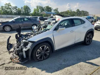 2021 Lexus UX 200 with VIN JTHP3JBH7M2037019, listed as a Copart auction lot 62903445 with Not provided miles and Salvage title. Bid and sale history available at DreamBid. Image 1.