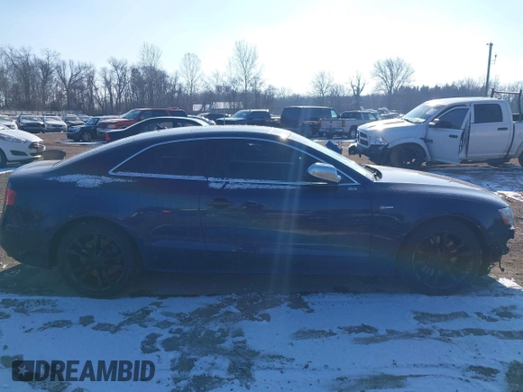 2013 Audi S5 Premium Plus with VIN WAUCGAFR0DA009850, listed as a IAAI auction lot 41351774 with 117,992 mi miles. Bid and sale history available at carsss.com. Image 12.