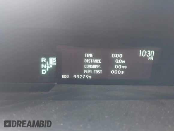 2014 Toyota Prius Four z VIN JTDKN3DU8E1765449, wystawiony jako IAAI lot #42208013 z przebiegiem 99 279 mil mil oraz . Historia ofert i sprzedaży dostępna na DreamBid. Obrazek 7.