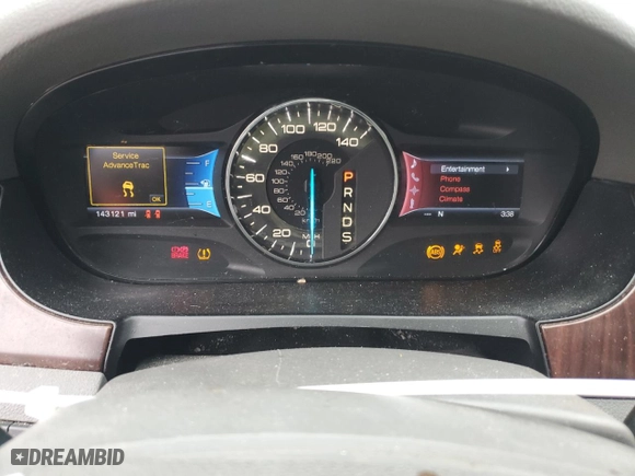2013 Ford Edge Limited with VIN 2FMDK4KC1DBA68933, listed as a Copart auction lot 43959985 with 143,121 mi miles and Salvage Title. Bid and sale history available at carsss.com. Image 9.