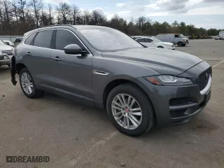 2018 Jaguar F-PACE 25t Prestige with VIN SADCK2FX6JA259468, listed as a Copart auction lot 52096725 with 131,723 mi miles and Clean Title. Bid and sale history available at carsss.com. Image 4.