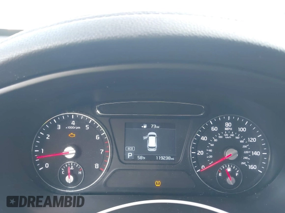 2019 Kia Sorento LX with VIN 5XYPG4A54KG599963, listed as a IAAI auction lot 41558055 with 119,238 mi miles and . Bid and sale history available at DreamBid. Image 7.