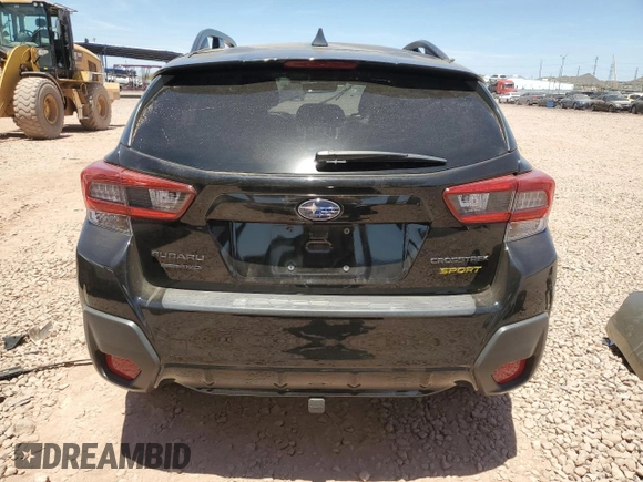 2023 Subaru Crosstrek Special Sports with VIN JF2GTHRC6PH324648, listed as a Copart auction lot 58206325 with 34,951 mi miles and Salvage title. Bid and sale history available at DreamBid. Image 6.