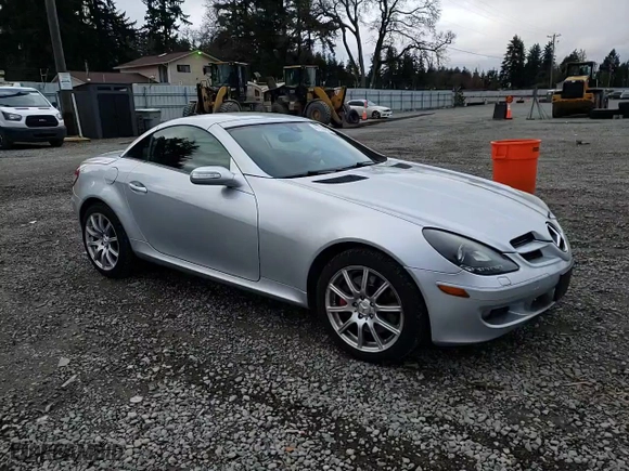 2006 Mercedes-Benz SLK-Class 3.5L with VIN WDBWK56FX6F101094, listed as a Copart auction lot 47838895 with 102,273 mi miles and Salvage Title. Bid and sale history available at carsss.com. Image 11.
