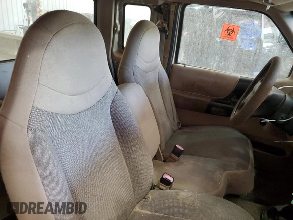 2000 Ford Ranger XL with VIN 1FTYR14V6YPB50394, listed as a Copart auction lot 52867215 with 220,325 mi miles and Clean Title. Bid and sale history available at DreamBid. Image 10.