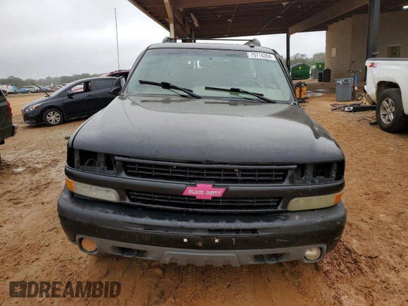 2002 Chevrolet Suburban Z71 with VIN 3GNFK16Z72G349789, listed as a Copart auction lot 79714354 with 290,525 mi miles and Salvage Title. Bid and sale history available at carsss.com. Image 5.