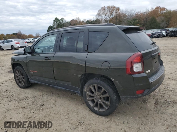 2017 Jeep Compass Sport with VIN 1C4NJCBB2HD132541, listed as a Copart auction lot 84755214 with 137,603 mi miles and Salvage Title. Bid and sale history available at carsss.com. Image 2.