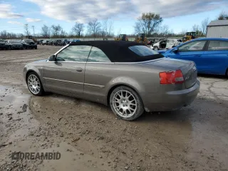 2005 Audi A4 1.8T with VIN WAUBC48H85K021690, listed as a Copart auction lot 80218614 with 107,593 mi miles and Salvage Title. Bid and sale history available at carsss.com. Image 2.