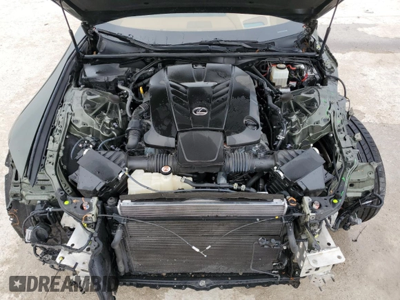 2021 Lexus LC with VIN JTHAP5AY5MA101289, listed as a Copart auction lot 47383855 with 23,260 mi miles and Salvage Title. Bid and sale history available at carsss.com. Image 11.
