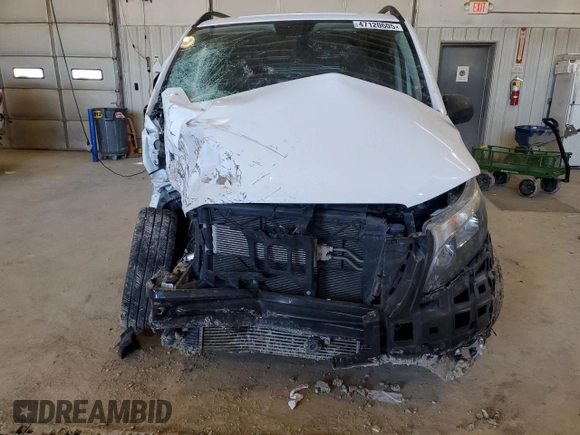 2021 Mercedes-Benz Metris Cargo with VIN W1YV0CEY6M3857204, listed as a Copart auction lot 47120605 with Not Provided miles and Salvage Title. Bid and sale history available at DreamBid. Image 5.