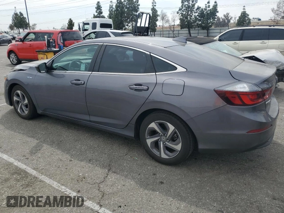 2019 Honda Insight LX with VIN 19XZE4F10KE016855, listed as a Copart auction lot 53174855 with 88,073 mi miles and Salvage Title. Bid and sale history available at carsss.com. Image 2.