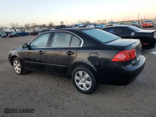 2007 Kia Optima LX with VIN KNAGE123475137191, listed as a Copart auction lot 83466394 with 0 mi miles and Clean Title. Bid and sale history available at carsss.com. Image 2.