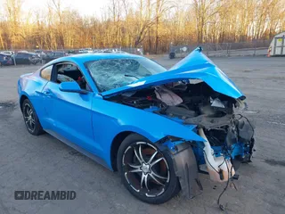 2017 Ford Mustang V6 with VIN 1FA6P8AM5H5272540, listed as a IAAI auction lot 41101738 with Not Provided miles and . Bid and sale history available at carsss.com. Image 1.