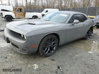 2023 Dodge Challenger SXT with VIN 2C3CDZAG2PH684612, listed as a Copart auction lot 42957445 with 9,046 mi miles and Salvage Title. Bid and sale history available at carsss.com. Image 1.
