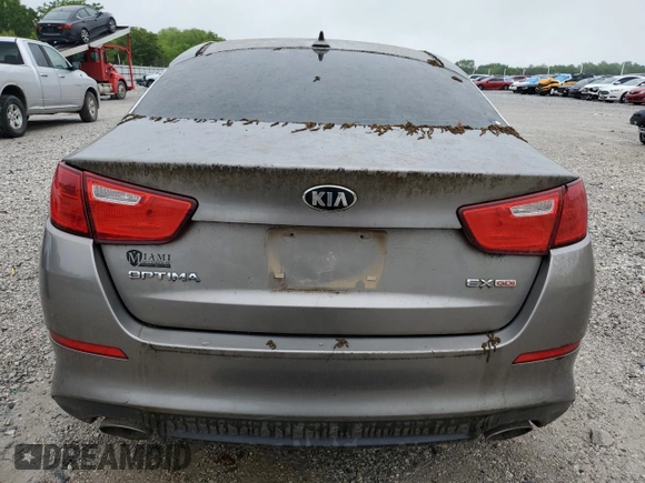 2015 Kia Optima EX с VIN 5XXGN4A77FG514163, выставлен на аукционе Copart как лот 56245325 с пробегом 135 071 миль миль и Чистый • Clean title. История ставок и продаж доступна на DreamBid. Изображение 6.