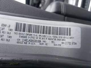 2017 Dodge Durango SXT with VIN 1C4RDJAG8HC691690, listed as a IAAI auction lot 41560292 with 237,352 mi miles. Bid and sale history available at carsss.com. Image 9.