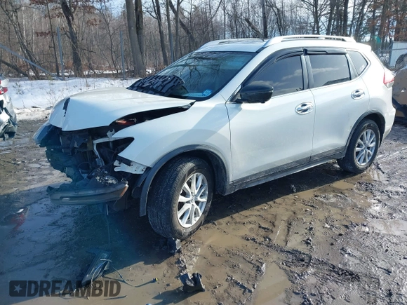 2017 Nissan Rogue S with VIN JN8AT2MV4HW272240, listed as a IAAI auction lot 41673688 with 67,311 mi miles and . Bid and sale history available at DreamBid. Image 17.