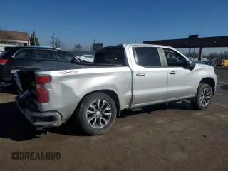 2020 Chevrolet Silverado 1500 LT with VIN 3GCUYDED1LG421190, listed as a Copart auction lot 46232835 with 145,558 mi miles and Salvage Title. Bid and sale history available at DreamBid. Image 3.