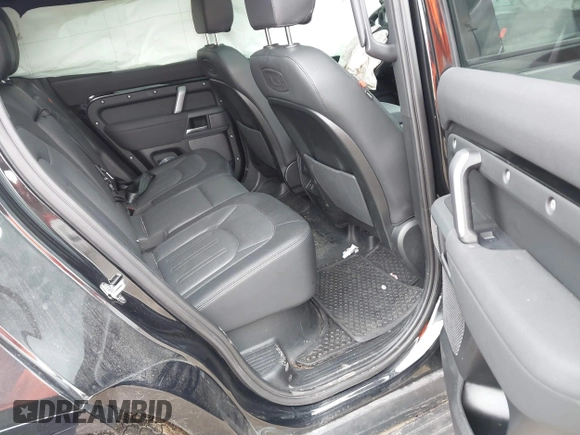 2022 Land Rover Defender X-Dynamic SE with VIN SALE27RU4N2099814, listed as a IAAI auction lot 41951353 with 54,606 mi miles and . Bid and sale history available at DreamBid. Image 8.