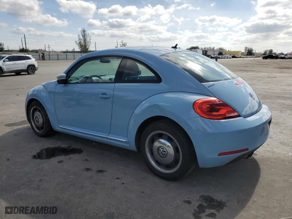 2012 Volkswagen Beetle 2.5L PZEV with VIN 3VWJP7AT4CM632290, listed as a Copart auction lot 81698264 with 98,845 mi miles and Non Repairable. Bid and sale history available at carsss.com. Image 2.