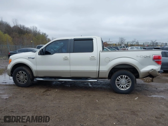 2009 Ford F-150 XL with VIN 1FTPW14VX9KC06789, listed as a IAAI auction lot 40664180 with 196,599 mi miles and . Bid and sale history available at DreamBid. Image 14.