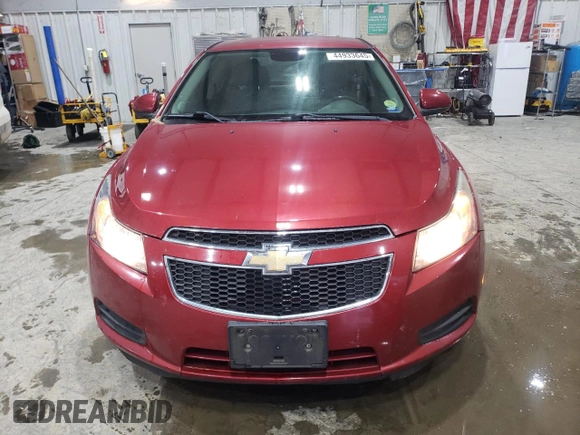 2013 Chevrolet Cruze 1LT with VIN 1G1PC5SB2D7151672, listed as a Copart auction lot 44933645 with 150,362 mi miles and Salvage Title. Bid and sale history available at carsss.com. Image 5.