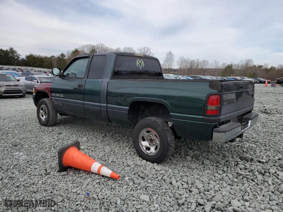 1999 Dodge Ram 1500 with VIN 3B7HF13Z0XM547360, listed as a Copart auction lot 47820215 with 205,062 mi miles and Salvage Title. Bid and sale history available at carsss.com. Image 2.
