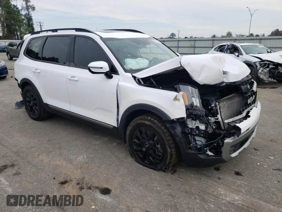 2023 Kia Telluride SX X-Line z VIN 5XYP5DGC9PG404586, wystawiony jako Copart lot #81227294 z przebiegiem 22 581 mil mil oraz Szkoda całkowita • Salvage title. Historia ofert i sprzedaży dostępna na DreamBid. Obrazek 4.