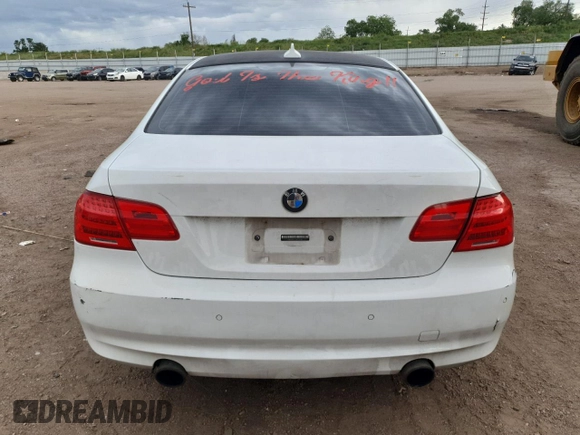 2011 BMW 3 Series 335i xDrive with VIN WBAKF9C57BE262491, listed as a Copart auction lot 61056225 with 181,577 mi miles and Clean title. Bid and sale history available at DreamBid. Image 6.