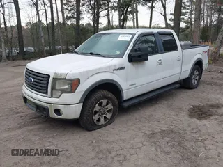 2011 Ford F-150 XLT with VIN 1FTFW1ET3BKD95820, listed as a IAAI auction lot 41856965 with 132,669 mi miles. Bid and sale history available at carsss.com. Image 2.