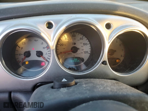 2005 Chrysler PT Cruiser Limited with VIN 3C8FY68B65T580293, listed as a Copart auction lot 81767294 with 199,955 mi miles and Salvage title. Bid and sale history available at DreamBid. Image 9.