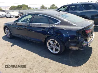 2022 Audi A5 Sportback S line Premium with VIN WAUDACF52NA031672, listed as a Copart auction lot 59249983 with 7,875 mi miles. Bid and sale history available at carsss.com. Image 2.
