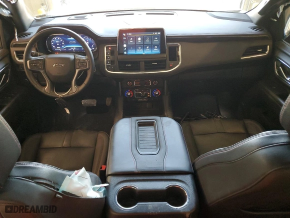 2022 Chevrolet Suburban RST with VIN 1GNSKEKD8NR206595, listed as a Copart auction lot 65003794 with 34,559 mi miles and Salvage Title. Bid and sale history available at carsss.com. Image 8.