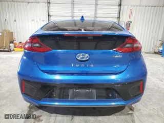 2018 Hyundai Ioniq Hybrid Limited with VIN KMHC05LC2JU097630, listed as a Copart auction lot 48547355 with 133,880 mi miles and Clean Title. Bid and sale history available at carsss.com. Image 6.