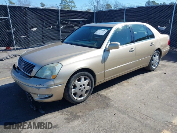 2003 Lexus LS 430 with VIN JTHBN30FX30099123, listed as a IAAI auction lot 41469324 with 170,104 mi miles and . Bid and sale history available at DreamBid. Image 17.