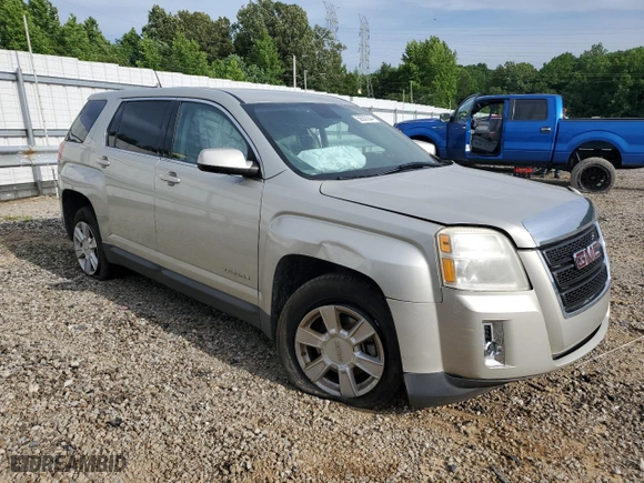 2013 GMC Terrain SLE with VIN 2GKALMEK6D6429349, listed as a Copart auction lot 56507044 with 0 mi miles and Salvage Title. Bid and sale history available at carsss.com. Image 4.
