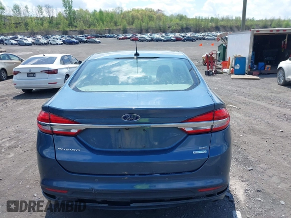 2018 Ford Fusion SE with VIN 3FA6P0HD2JR222690, listed as a IAAI auction lot 42172153 with 132,980 mi miles and . Bid and sale history available at DreamBid. Image 16.
