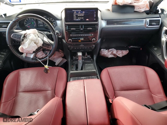 2022 Lexus GX with VIN JTJAM7BX3N5335580, listed as a Copart auction lot 81643004 with 43,236 mi miles and Salvage Title. Bid and sale history available at carsss.com. Image 8.