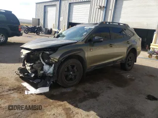 2022 Subaru Outback Wilderness with VIN 4S4BTGUD1N3190821, listed as a Copart auction lot 50835065 with 43,257 mi miles and Salvage Title. Bid and sale history available at DreamBid. Image 1.