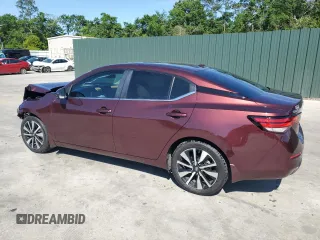 2024 Nissan Sentra SV with VIN 3N1AB8CV1RY382632, listed as a Copart auction lot 55803925 with 14,721 mi miles and Salvage title. Bid and sale history available at DreamBid. Image 2.