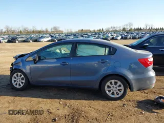 2016 Kia Rio LX with VIN KNADM4A3XG6584059, listed as a IAAI auction lot 41787321 with 58,003 mi miles. Bid and sale history available at carsss.com. Image 15.
