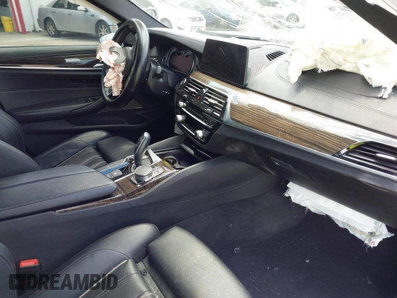 2017 BMW 5 Series 540i with VIN WBAJE5C32HG916462, listed as a IAAI auction lot 42031146 with Not Provided miles and . Bid and sale history available at carsss.com. Image 5.